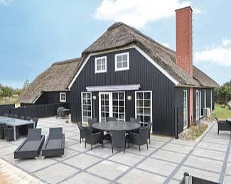 Privates Ferienhaus in Blåvand, Dänemark mit eigenem Pool und eigener Sauna 