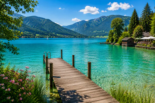 Sommerurlaub an einem See in Kärnten